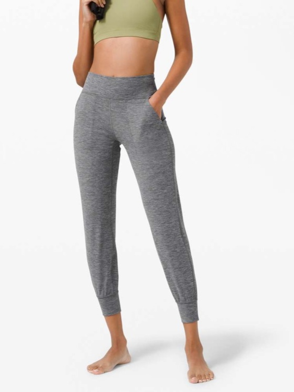Lululemon Align Jogger 28" Heathered Black 12